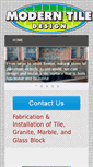 Mobile Screenshot of moderntiledesign.com